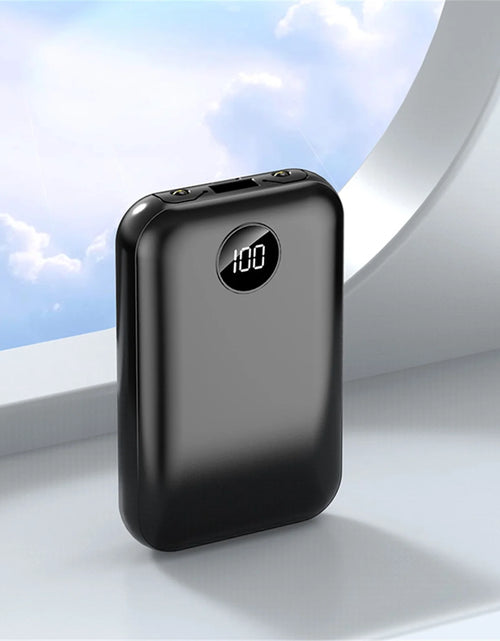 Load image into Gallery viewer, Portable Charger 10000Mah Power Bank with 2 Inputs &amp; Dual LED Light Huge Capacity Backup Battery with LCD Display, Compatible with Smart Phones,Android Phone,Tablet and More
