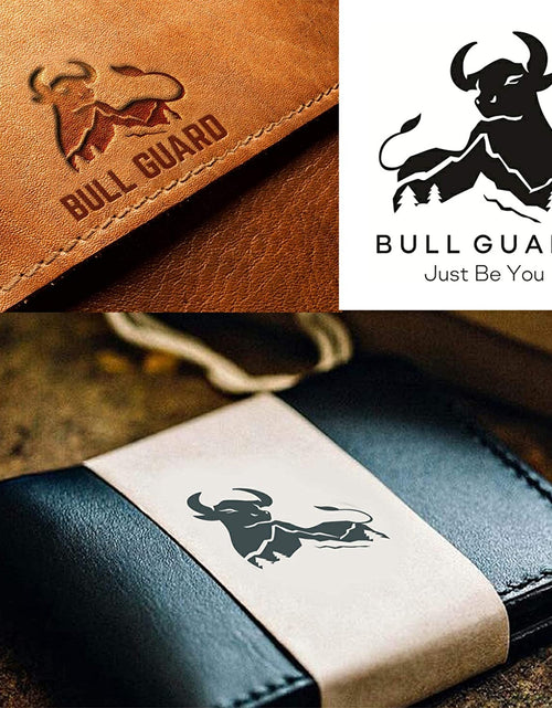 Load image into Gallery viewer, Genuine Nappa Leather Trifold Wallet for Men RFID and ID Window
